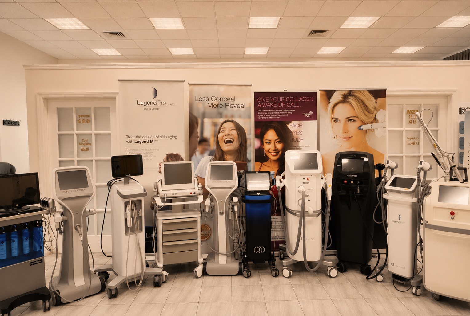 HQ Med Spa device lineup Flushing NY